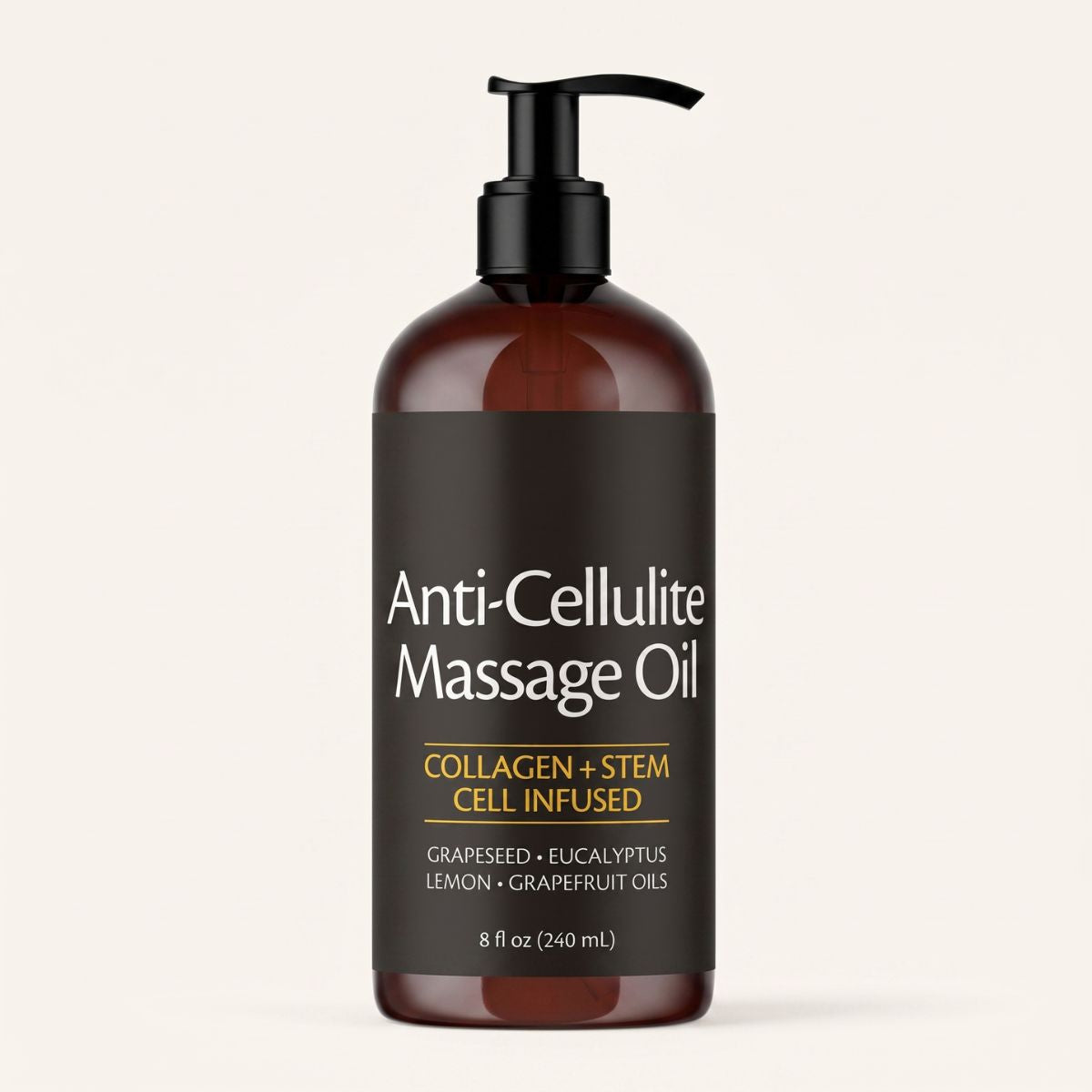 Anti-Cellulite Massage Oil - Firming Oil for Arms, Thighs & Legs
