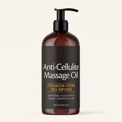 Anti-Cellulite Massage Oil - Firming Oil for Arms, Thighs & Legs