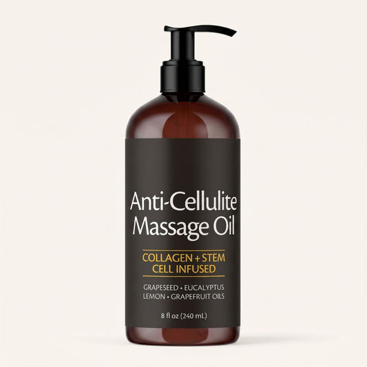 Anti-Cellulite Massage Oil - Firming Oil for Arms, Thighs & Legs
