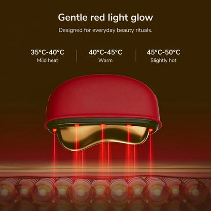 Lymphatic Drainage Face Massager with Red Light, Heat and Vibration